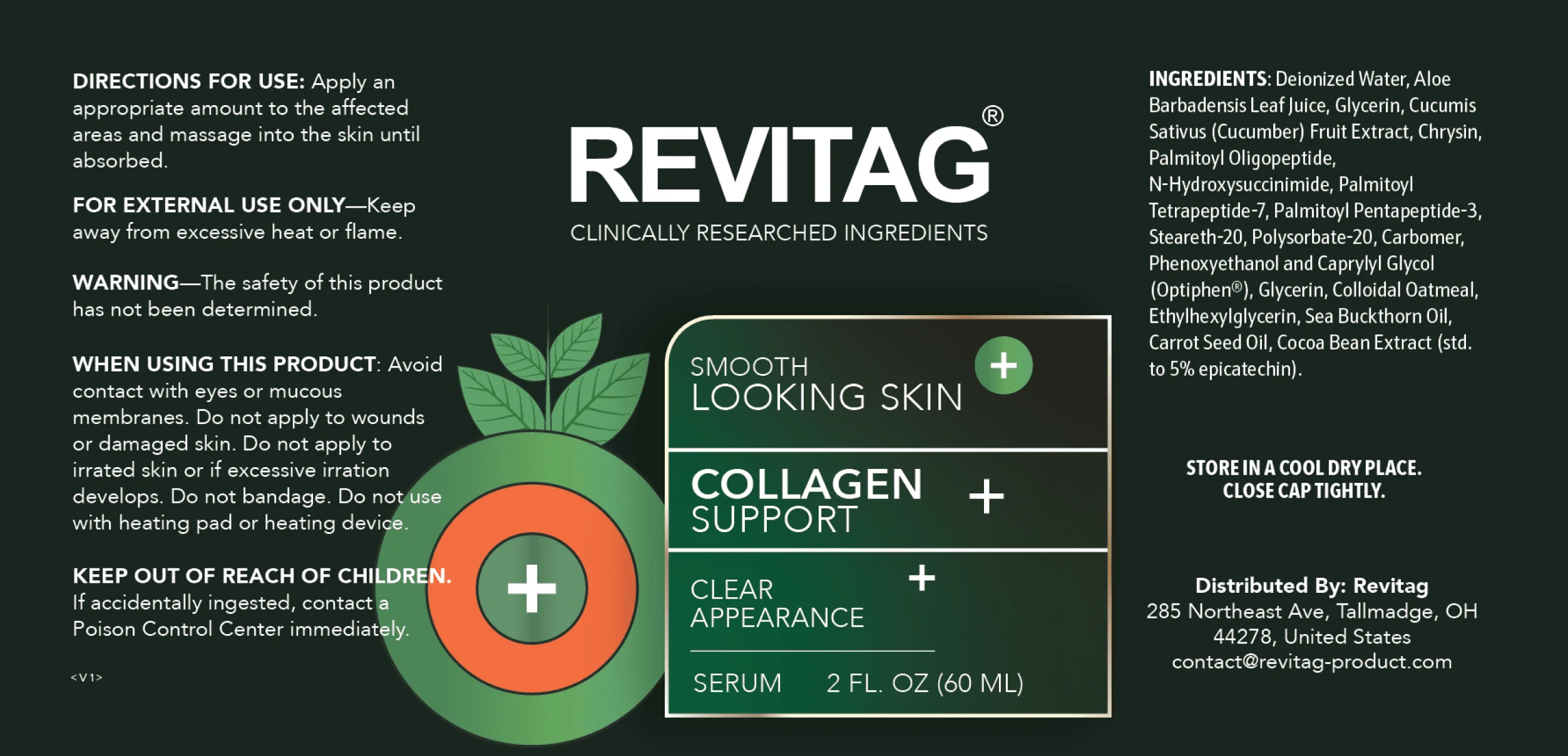 ReviTag Product Label
